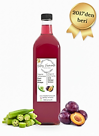 ERİK & BAMYA SİRKESİ 500 ML