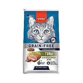 Wanpy Tahılsız Ton Balıklı Yetişkin Kedi Maması (8 kg)