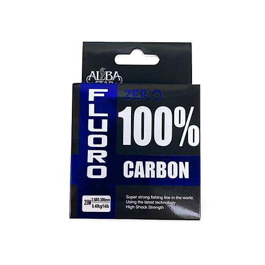 Alba Star Zero 0,35 mm 25 m %100 Fluorocarbon Shock Misina