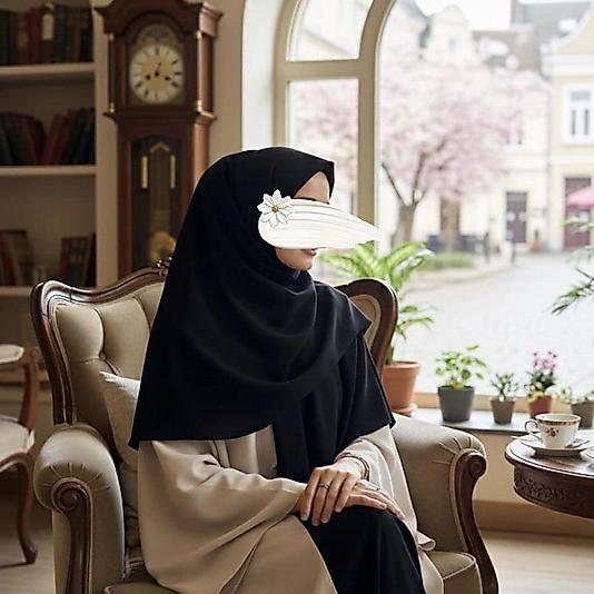 Modal Büyük Boy Eşarp-Siyah