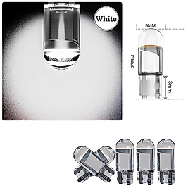 ( 5 X ADET ) 1 SET LED T10 DİPSİZ AMPUL 12V DIAMOND PINE WHITE (5W DİPSİZ AMPUL ELMAS CAM BEYAZ)