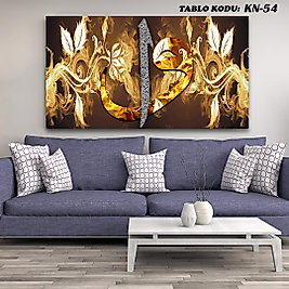 MERCAN MOBİLYA AKSESUAR ,70*130  ELİF BAŞAKLAR KANVAS TABLO