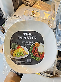 TEK PLASTİK 6lı SERVİS TABAĞI