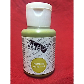 İpek Boyası Fıstık Yeşili 50 ml. W-1543