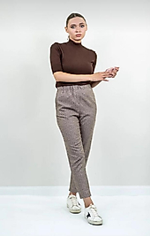 LADY GINA COMPANY BELİ LASTİKLİ PANTOLON
