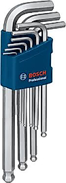 Bosch Profesyonel Alyan Anahtar Takımı Hex 9 Parça (1,5-10 Mm)