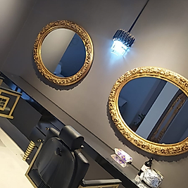Oval Dekoratif ayna Ebat 120x90cm