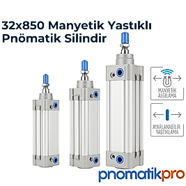32x850 Pnömatik Piston / Silindir