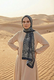 Spring Leopar Desenli Şal