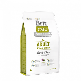 BRIT CARE ADULT SMALL BREED 7,5KG (Kuzu ve Pirinç - Küçük Irk Yetişkin Köpek Maması)