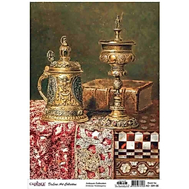 CADENCE DELUXE ART ANTİKALAR PİRİNÇ DEKOPAJ MODEL AC-004 (30X42)