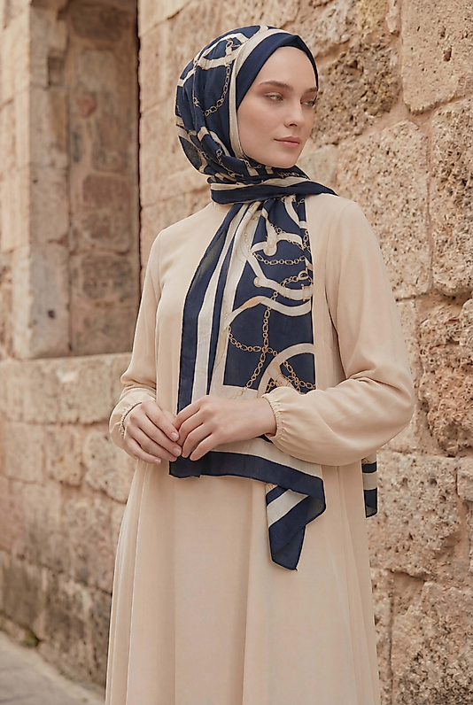 Spring Halka Desenli Şal