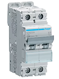 HAGER /MCB NCN220 2P 20A 10KA C-20A OTOMATİK SİGORTA