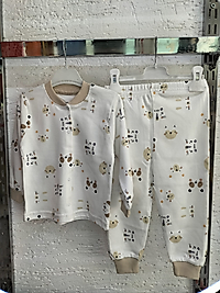 Animal Baskılı Pijama Takımı