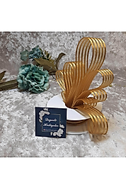2.5 Cm Şerit Şifon Gold Kurdale 20 Mt.