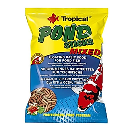 Tropical Pond Sticks Mixed Worms 1000ml/90Gr