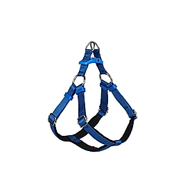 Köpek Gögüs Tasması Dokuma Soft  1,5 x 42 - 52 XS MAVİ