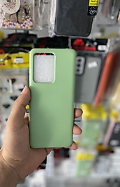 Samsung Galaxy S20 Ultra Soft Lansman Telefon Kılıfı Fıstık Yeşil