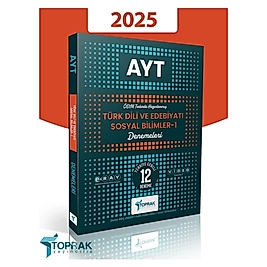 AYT Türk Dili ve Edebiyatı Sosyal Bilimler 1 Deneme Kitabı 2025