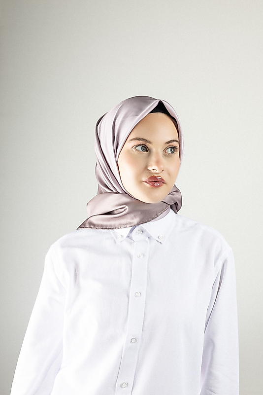 Alfa Twill Eşarp Düz Renk