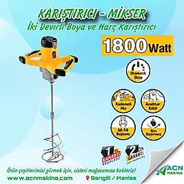 Sgs5100 1800 Watt Harç Karıştırıcı