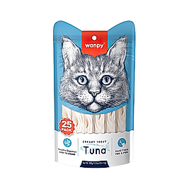 Wanpy Ton Balıklı Sıvı Kedi Ödül Maması (25 x 14 g)