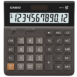 CASIO HESAP MAKİNESİ MASAÜSTÜ DH - 12 12 Hane