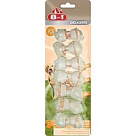 8in1 Delight Chicken Bones XS Köpek Ödülü 84Gr.