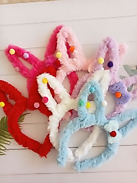 Peluş Tavşan Kulak Taç