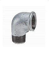 2" KUYRUKLU DİRSEK GALVANİZ