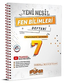 Spoiler Yayınları 7. Sınıf Fen Bilimleri 2025 2026 Yeni Baskı Sezon Pdf Defteri