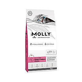 Molly Hypoallergenic Tavuk Etli Yavru Kedi Maması (2 kg)