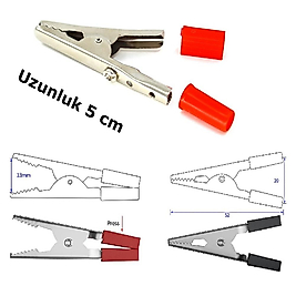 .QUALITY. (10XAdet) 1 Set Mini Maşa (KROKODIL) 50MM