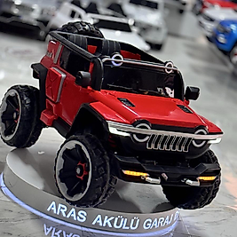JEEP 4x4 ÇİFT KİŞİLİK 12 VOLT 1-11 yaş arası