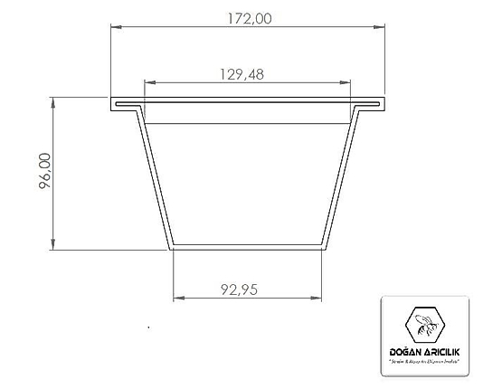 Konik Ana Kutusu Çıtası (DGN-206)