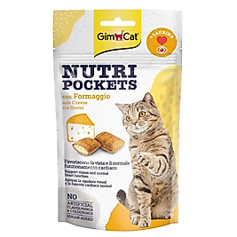 Gimcat Nutri Pockets Peynirli Taurinli Kedi Ödülü (60 g) 4002064400716