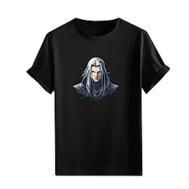 Anime Karakter Tarzı Baskılı Oversize Unisex Tişört