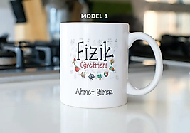 Fizik Öğretmeni Temalı Kupa Bardak