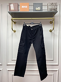 Baggy Kargo Cep Pantolon - Siyah 2