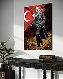Atatürk Cam Tablo