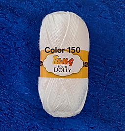 TUNÇ SUPER DOLLY 150-BEYAZ