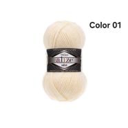 ALİZE SUPERLANA MİDİ COLOR 01-KREM