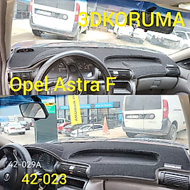 Opel Astra F Konsol Torpido 3D Koruma Koruyucu Kılıfı