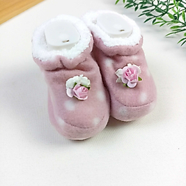 Velsoft Astarlı Figürlü Panduf / 0-6 Ay