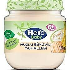 HERO BABY MUZLU BİSK. MUHALLEBİ 120 GR