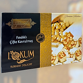 Fındıklı Çifte Kavrulmuş Lokum 300 Gr