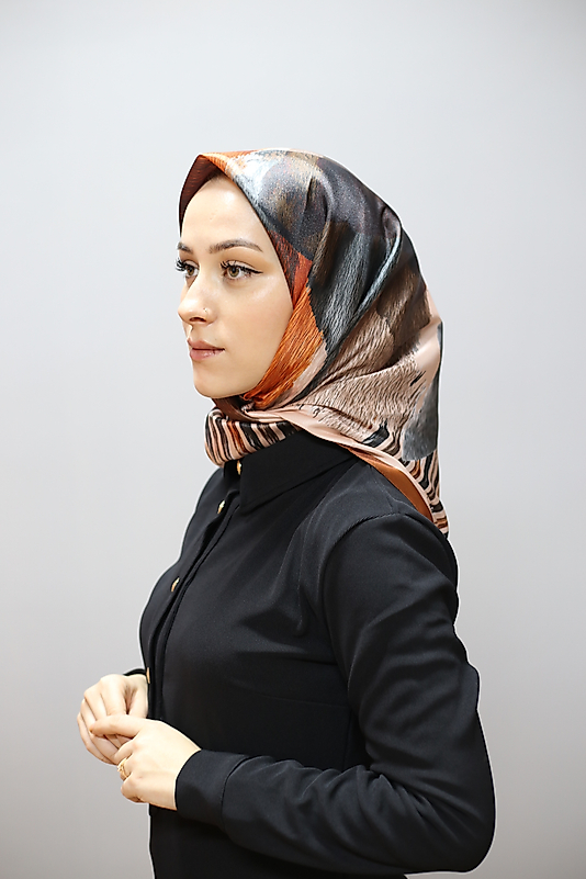 Akel Digital Kristal Eşarp 95 X 95