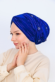 önü düğümlü dolgulu piliselli el işçili bone