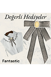 Fantastic Taşlı Broş Kadın Yaka Aksesuarı Yaka Kurdela Erkek Kurdele Broş Yaka Iğnesi Gotik Aksesuar