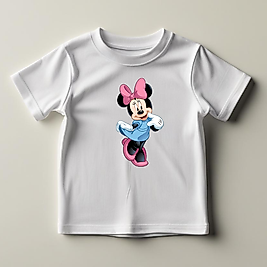Mickey Mouse  Baskılı Normal Kalıp  Çocuk Tişört